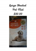 Large Heated Pet Mat $80.00